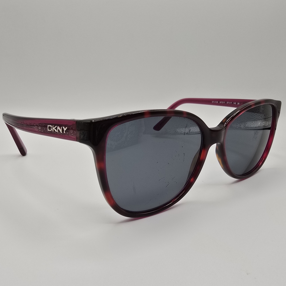 DKNY Red Tortoise Oversized Cat Eye Glasses DY4129 3672/11 57 17-140 Frames Only